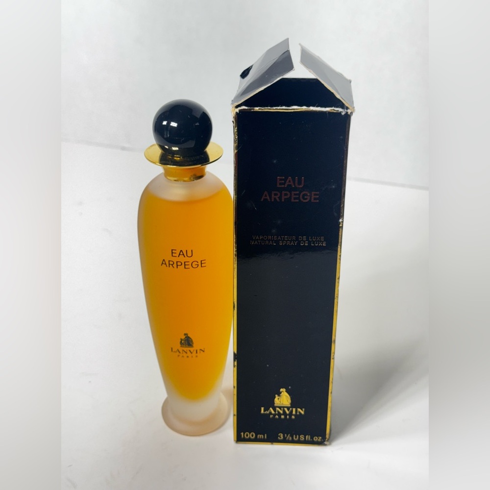 VTG LANVIN EAU ARPEGE Vaporisateur De Luxe Natural Spray 100ml 3.5 US Fl. Oz New